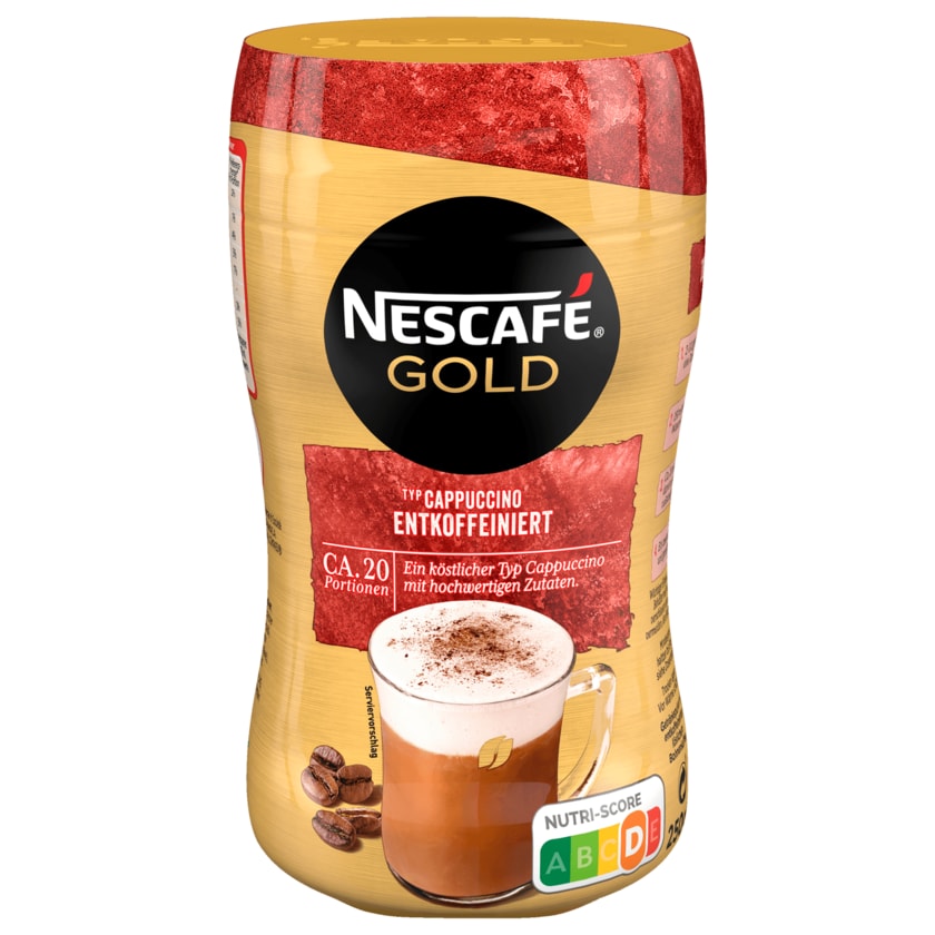 Nescafé Gold Typ Cappuccino Entkoffeiniert 250g